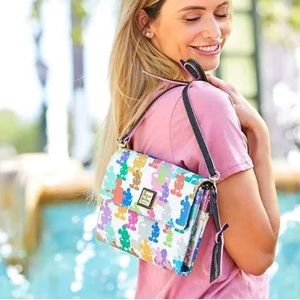 Dooney & Bourke Disney Silver Wonder Mickey Mouse Crossbody - 10th Anniversary